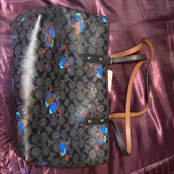 Coach Handbags - Authentic Coach Bag: Signature Bird City Zip Tote